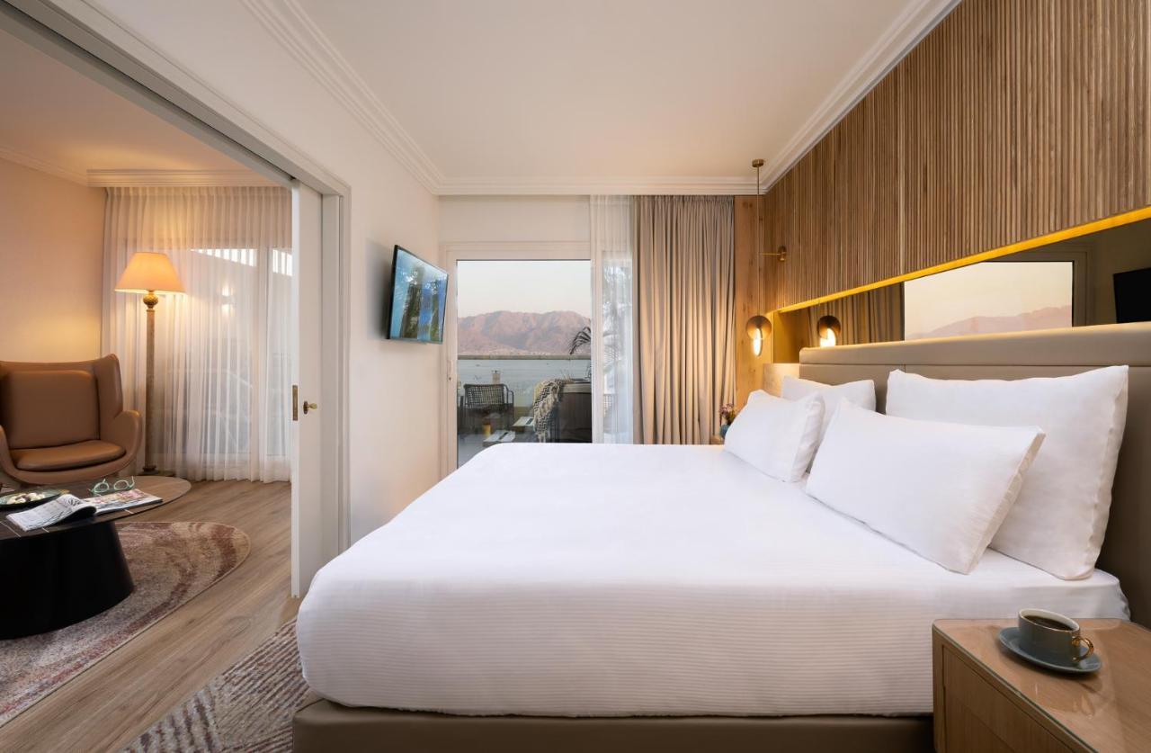 Hotel Aria Ejlat Exteriér fotografie A bedroom at the Dead Sea