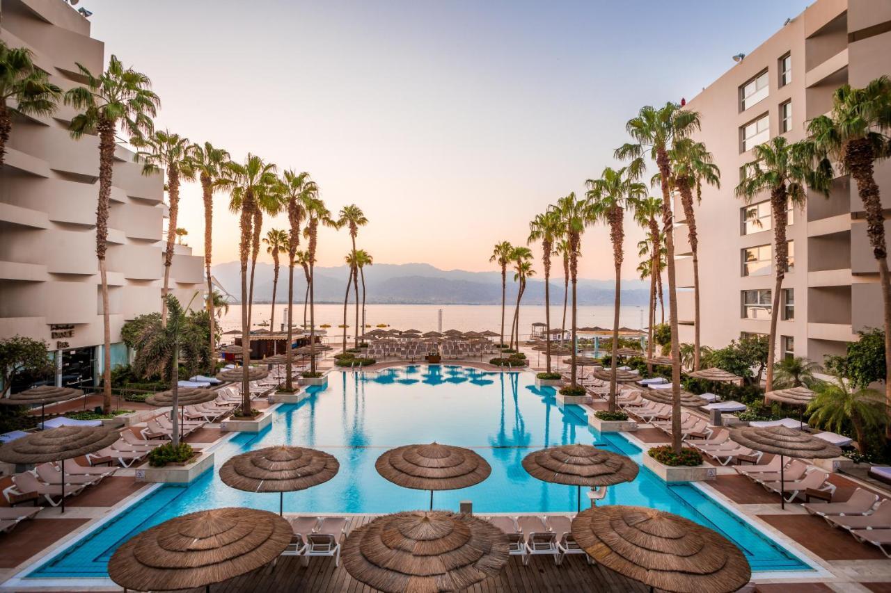 Hotel Aria Ejlat Exteriér fotografie Pool at the Dan Hotel